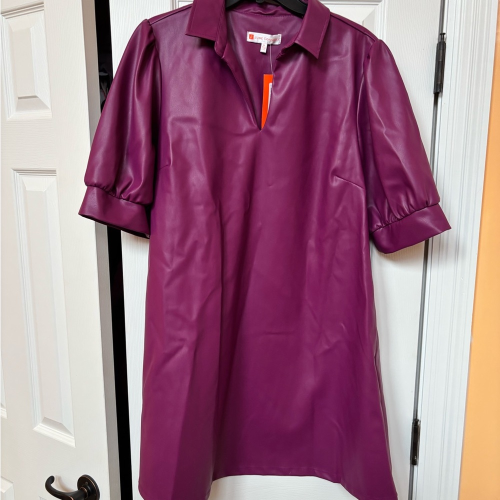 Jude Connally Vibrant Purple Dress